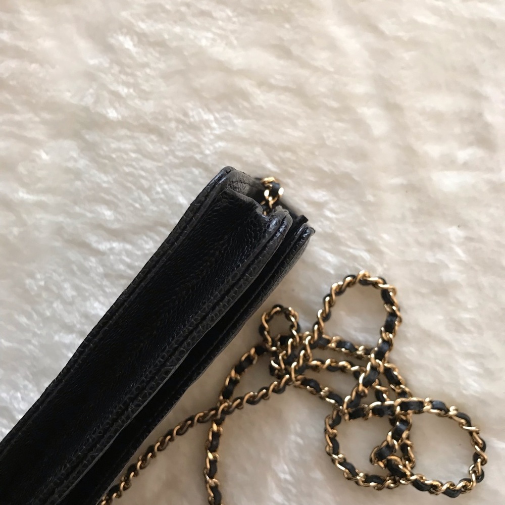 SOLD Chanel caviar woc wallet on chain - Picture 4 of 8